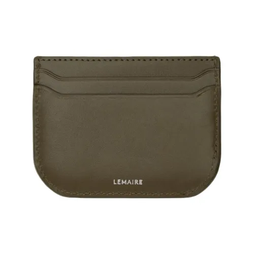 Lemaire Телячья кожа Держатель для карт Женские Зеленый