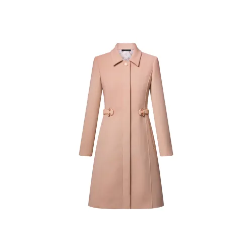 LOUIS VUITTON SS25 Пальто Женское Розовый