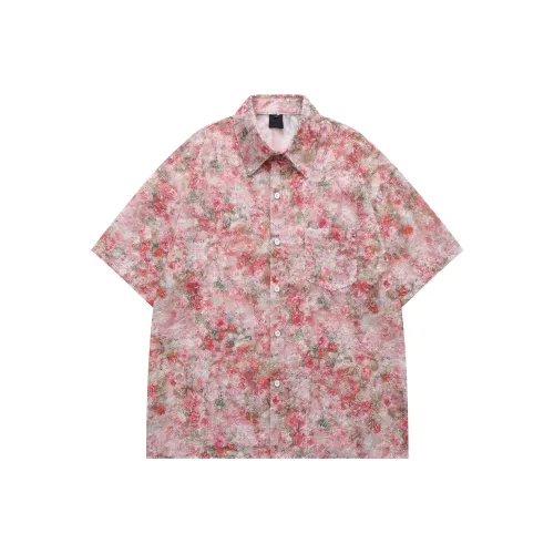 51XXHA Розовый Унисекс Рубашки