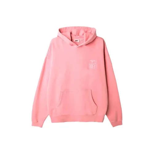 Obey Розовый Унисекс Свитшоты