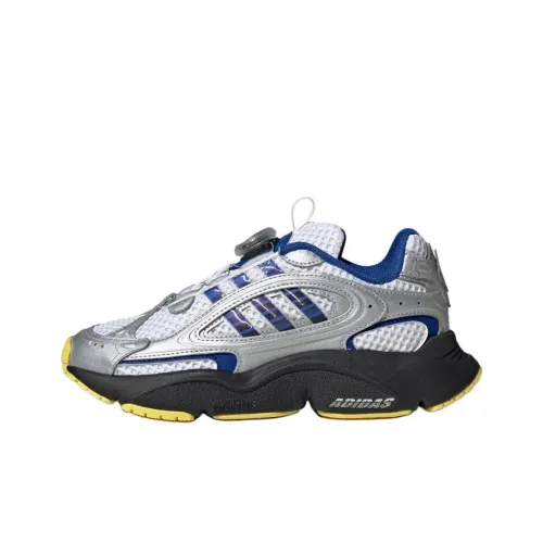 Adidas Originals Ozmillen Устойчивый к истиранию Низкий Топ КIDS Лайфстайл Обувь Серебристо-Синий Подростки