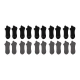 10 пар (5 черных + 5 темно-серых)