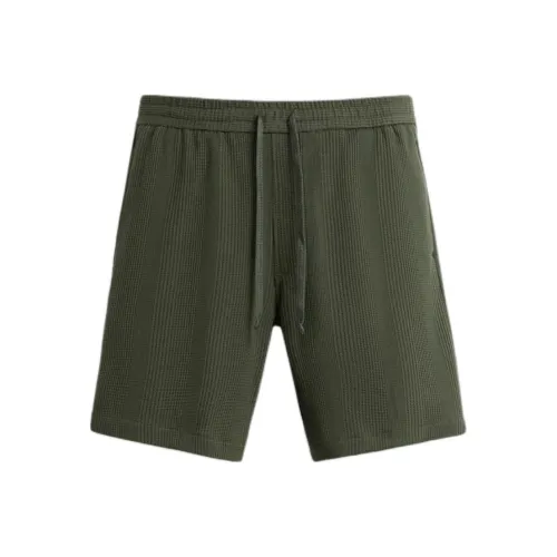 ZARA Khaki Мужские Повседневные Шорты