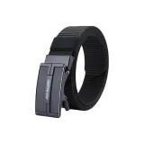 Черный с черной пряжкой