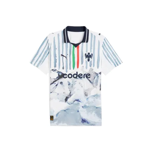 PUMA KIDSUPER STUDIOS Blue Men's Polo