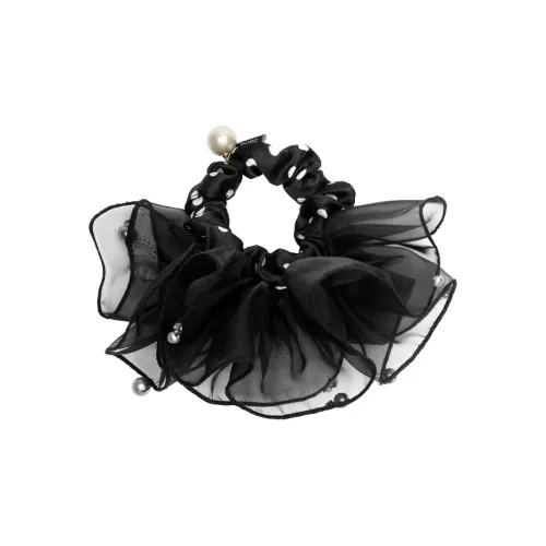 SHINE Ткань, Кристальные бусины, Жемчужная раковина, Резинки для волос в форме спирали, Женские