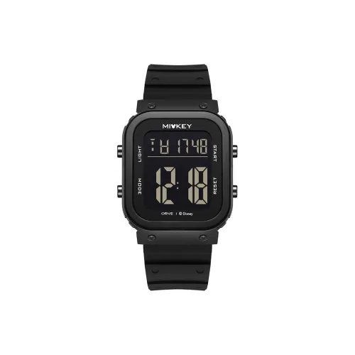 Disney Электронные Механические Часы Силиконовый Ремешок Унисекс Черный Циферблат