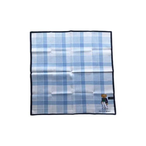 Polo Ralph Lauren Хлопковый шелк Шарфы Унисекс Синий