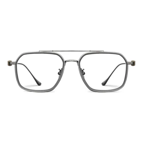 Wood Premium Пластиковая оправа Чистый титан Круглые Оправы для очков Мужские