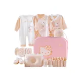 Хелло Китти, всесезонный набор из 20 штук, апельсиновый и розовый чемодан