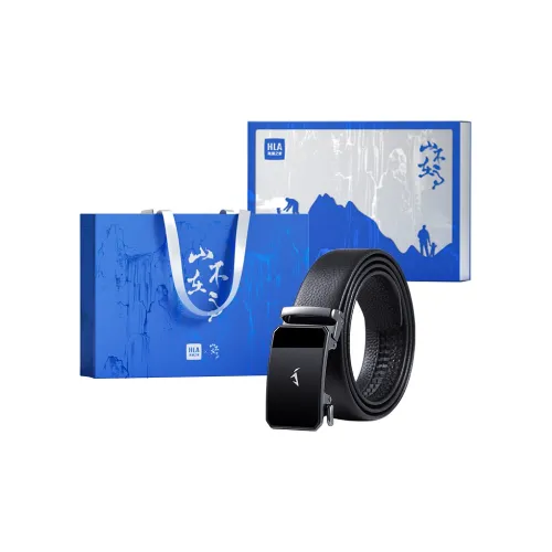 HLA Ремни из коровьей кожи Мужской 3,5 см