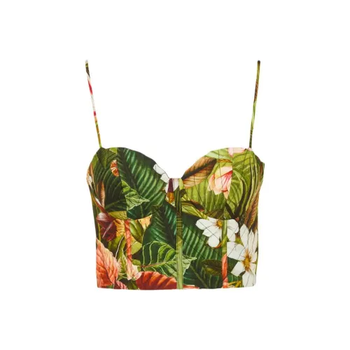 FARM Rio Топ на бретелях Женский Зеленый