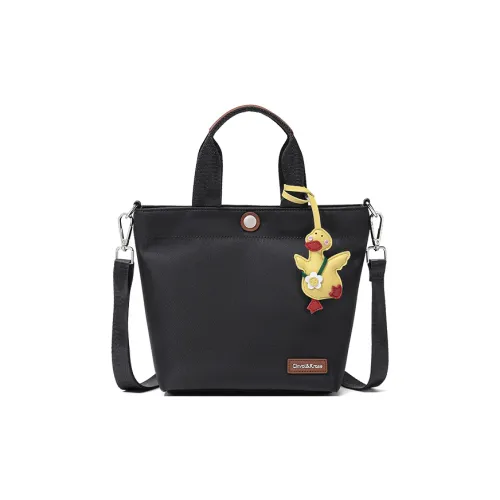 CinvaiKrose Ткань Ведрообразная Сумка Сумка через плечо Сумка Маленькая Женская Черная Абрикосовая