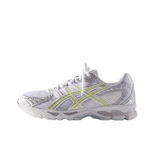 KITH Collaboration x Asics Гель Nimbus 10,1 Low Топ Беговые кроссовки Унисекс Белый Серебряный