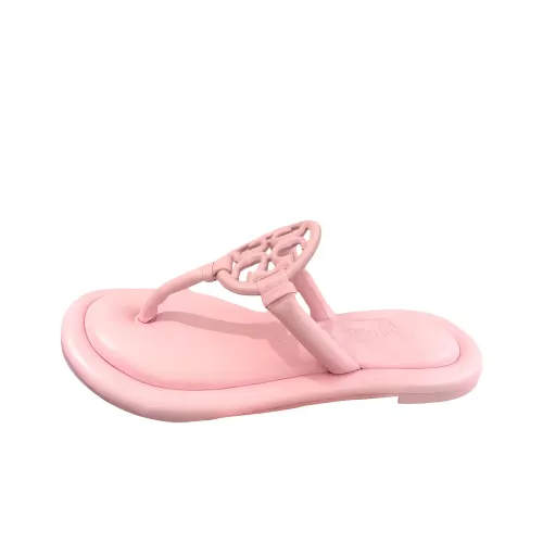 BONBON x TORY BURCH Miller Шлепанцы Женские Клубнично-розовый