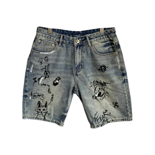ZHANDASHUAI Джинсовые шорты Унисекс