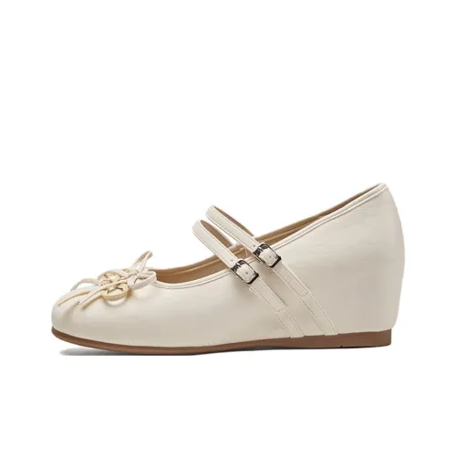 ST SAT Нестандартный каблук Туфли Мэри Джейн Женские