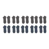 10 пар (5 темно-серых + 5 темно-синих)