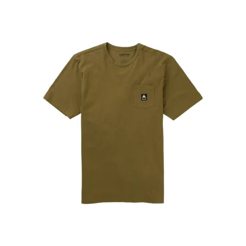 BURTON Martini Оливковый W24 Унисекс T Рубашки
