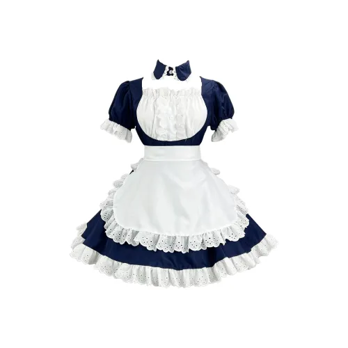 DOSOHEB Темно-синий Женские Лолита Платья