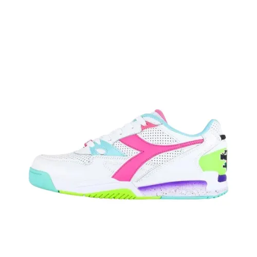 DIADORA Rebound Ace Износостойкие Низкие Беговые Кроссовки Унисекс Белые