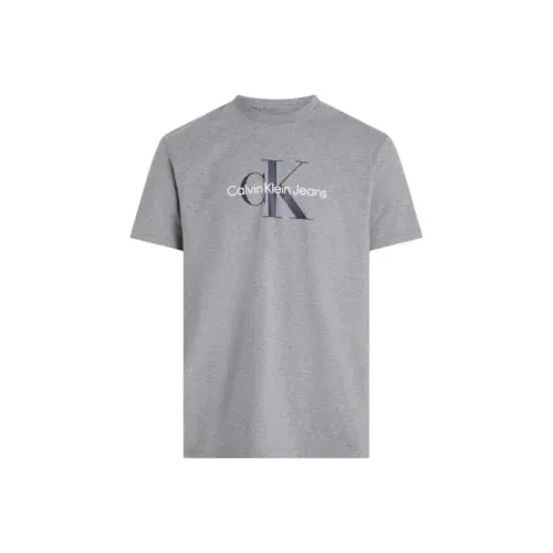 Calvin Klein Серый Мужской T-Рубашки