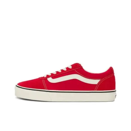 Vans Ward Детская повседневная обувь Низкий топ Красный Школьный возраст