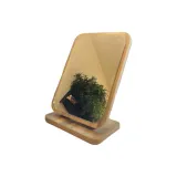 Вертикальный Trumptes-Double Брошюра Складной Деревянный Зеркальце