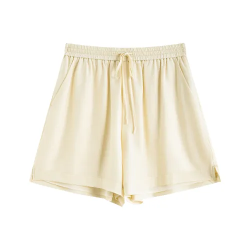 FANSILANEN Повседневные шорты Женские Белые