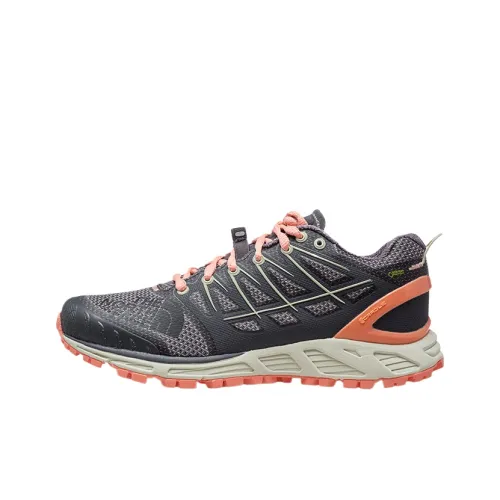 The North Face Ultra Endurance II Low Топ Беговые кроссовки Женские Серый Оранжевый