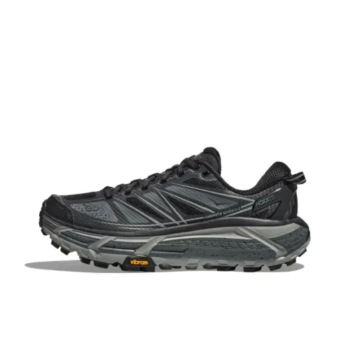 HOKA ONE ONE Mafate Speed 2 Беговые кроссовки Низкий Топ Черный Унисекс