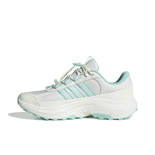 Adidas Traxion Амортизация и Дышащий Низкий Топ Беговые кроссовки Женские Мятно-зеленый