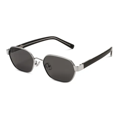 YAWEIKA Сплав Металл Прямоугольные Солнцезащитные очки Унисекс