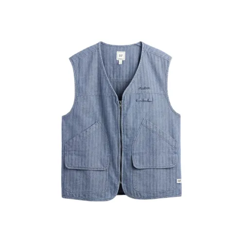 GAP MALBON GOLF Collaboration Средний Индиго Унисекс Футболки