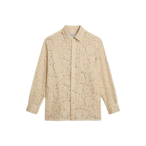 Golden Goose Бежевые Мужские Рубашки