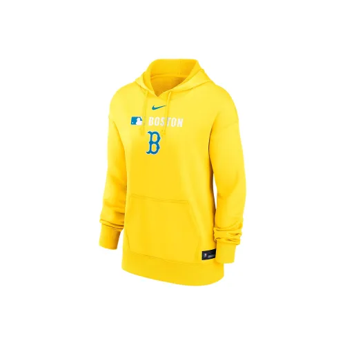 Nike одежда Желтые Женские Свитшоты