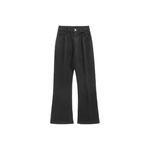 TONGXIANSEN Мужские черные джинсы