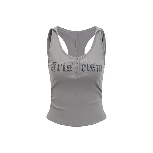 Ariseism Серо-зеленые Женские Майки