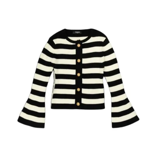 BALMAIN Свитер Черный Белый Детский