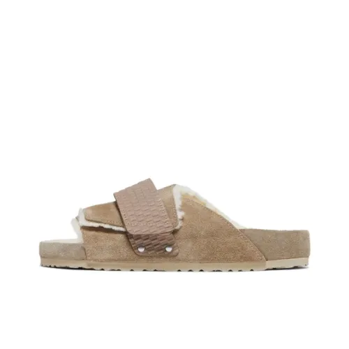 KITH x Birkenstock Kyoto Слипоны Унисекс Тауповый