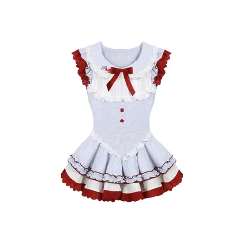 SECFLY OFFICIAL Короткий рукав Платье Женское