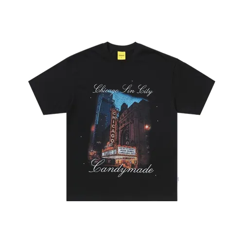 Candymade Haus Черная унисекс футболка