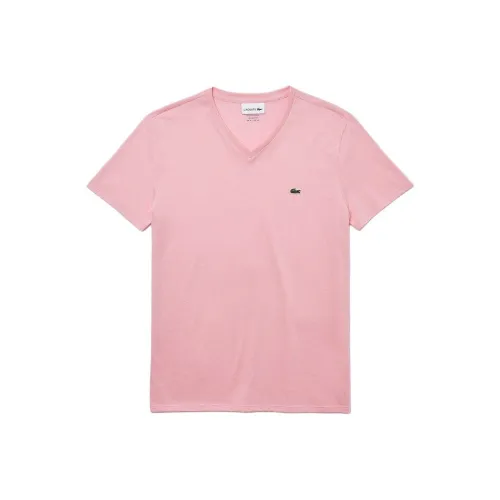 Розовые мужские футболки T от LACOSTE Collaboration