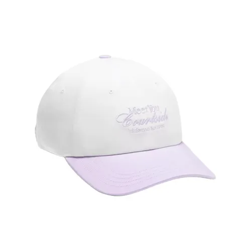 lululemon Хлопок Кепки Унисекс Белый Фиолетовый