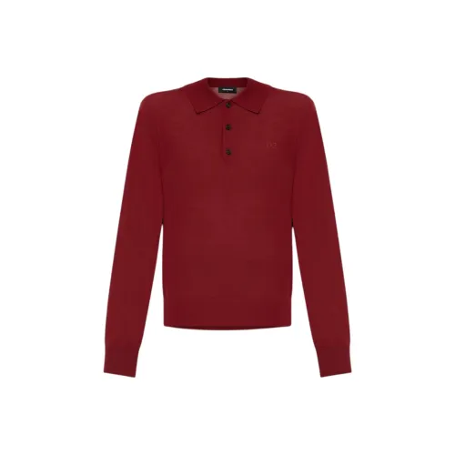 DSQUARED 2 Поло Женское Красное