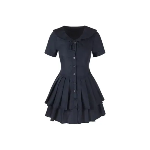 HUINIAN Короткий рукав Платье Женское