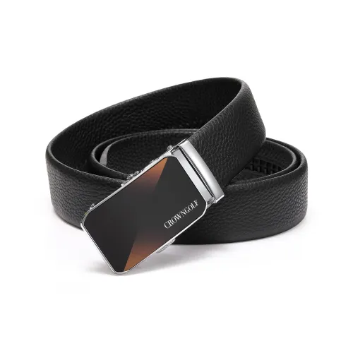 CROWN Ремни из коровьей кожи Мужской 3,5 см