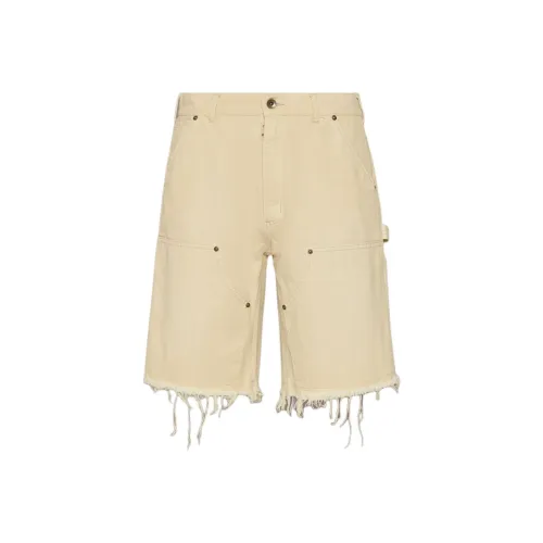 Maison Margiela Джинсовые шорты Мужские Желтые