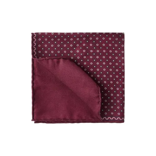 BRUNELLO CUCINELLI Шелковые шарфы Мужской Красный