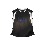 Чёрный, без рукавов